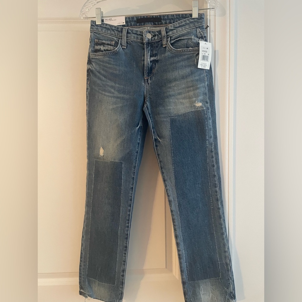 Joe's Jeans The Lara Ankle lets Boogie Blue Straight Leg Denim